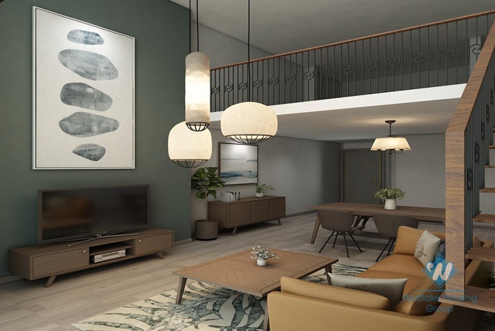 Luxury apartment for rent in Pentsudio, Tay Ho district, Hanoi
